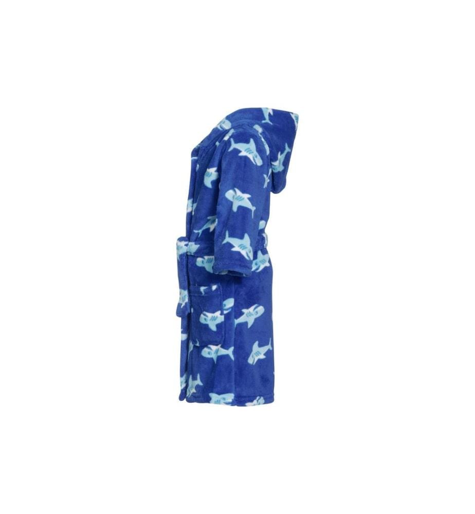 PLAYSHOES - Peignoir polaire requin Bleu Taille 134/140
