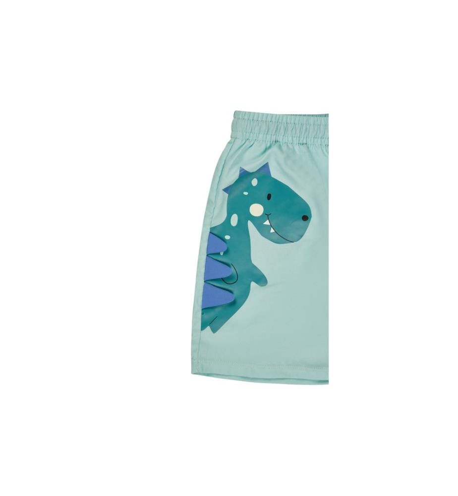 STERNTALER - UV-Badehose Dino 122/128, Eisgrün