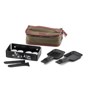 Candle raclette with Explorer's Pack bag
