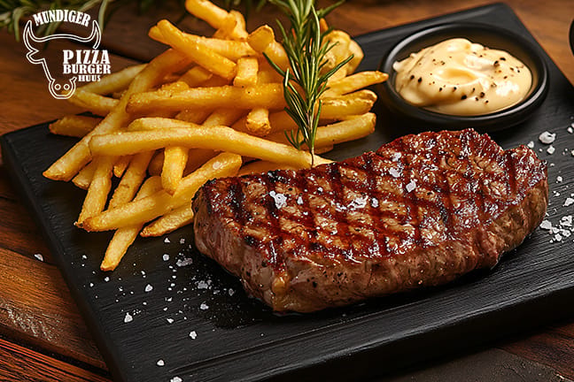 3-Gang-Dinner mit Rindshohrücken vom Grill