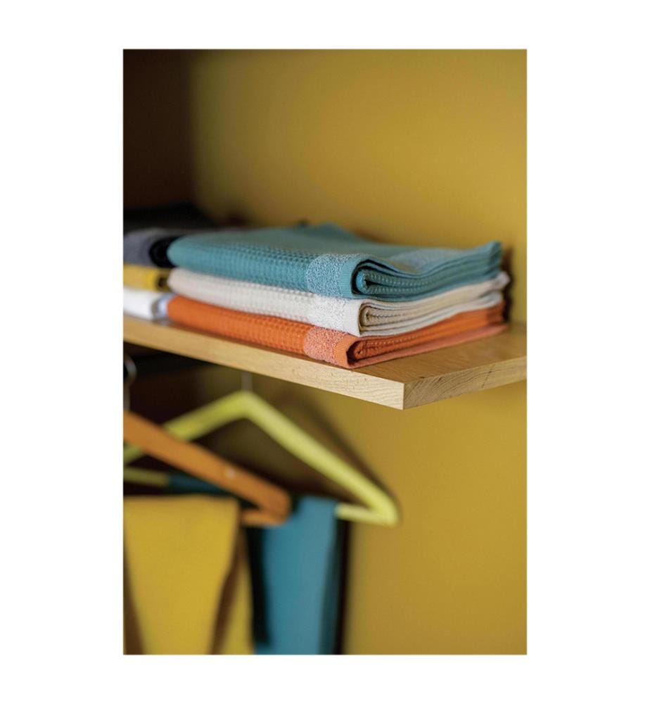 Serviette de Toilette en Tissu Recyclé "Abby", 70 x 140 cm - Marmelade