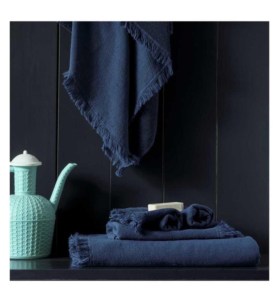 Pack de 2 Serviettes d'Invités "Luna", 54 x 64 cm - Midnight