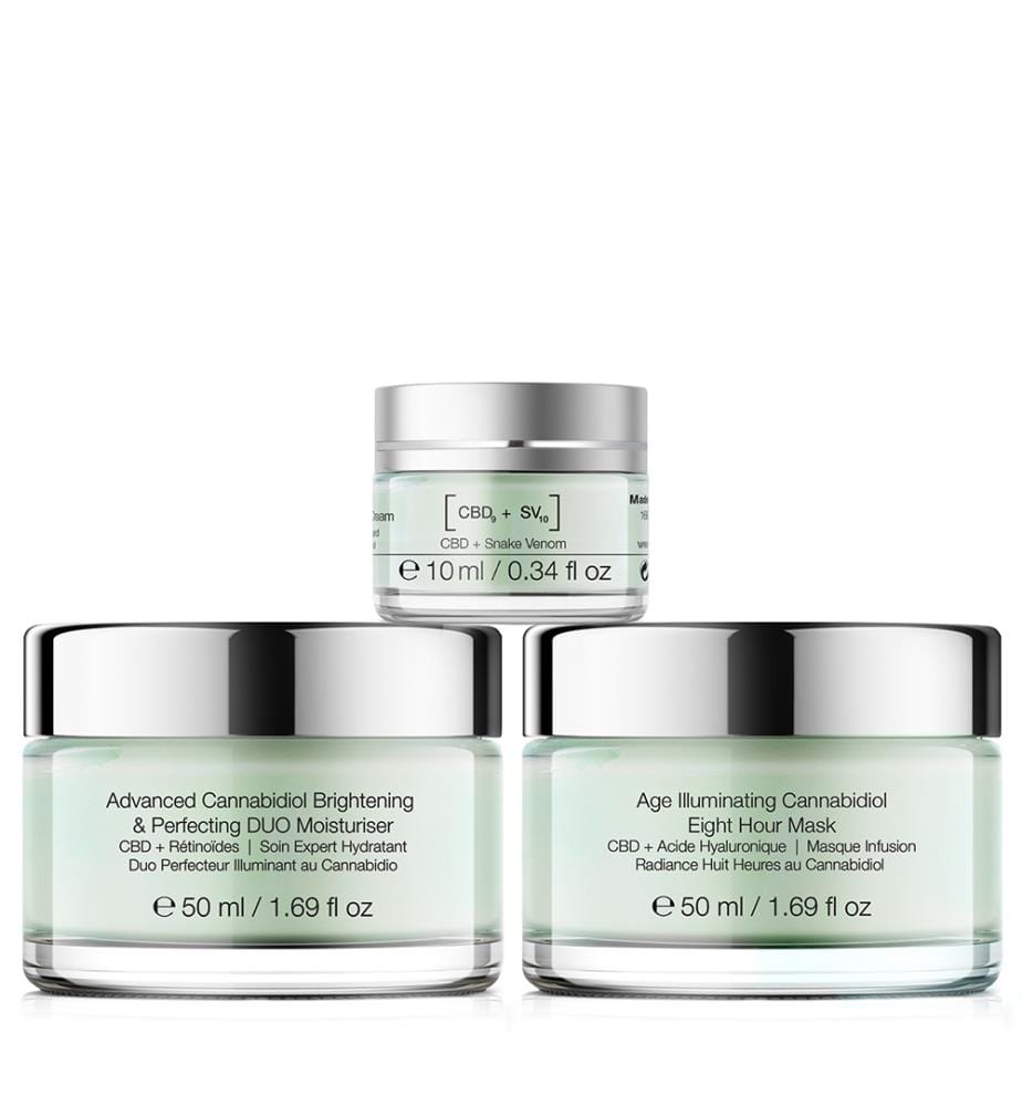 Cannabidiolo e Tightening Skin Expert - 3 pezzi