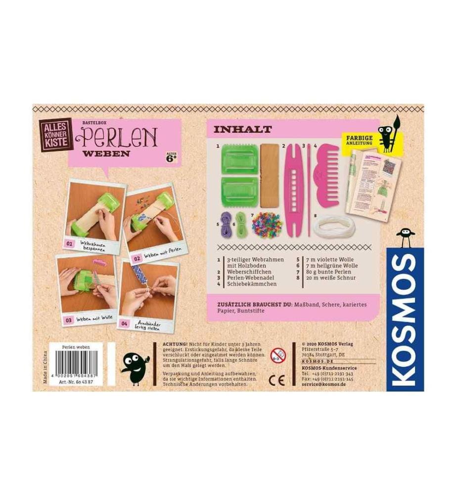 KOSMOS - Bastelbox Perlen Weben