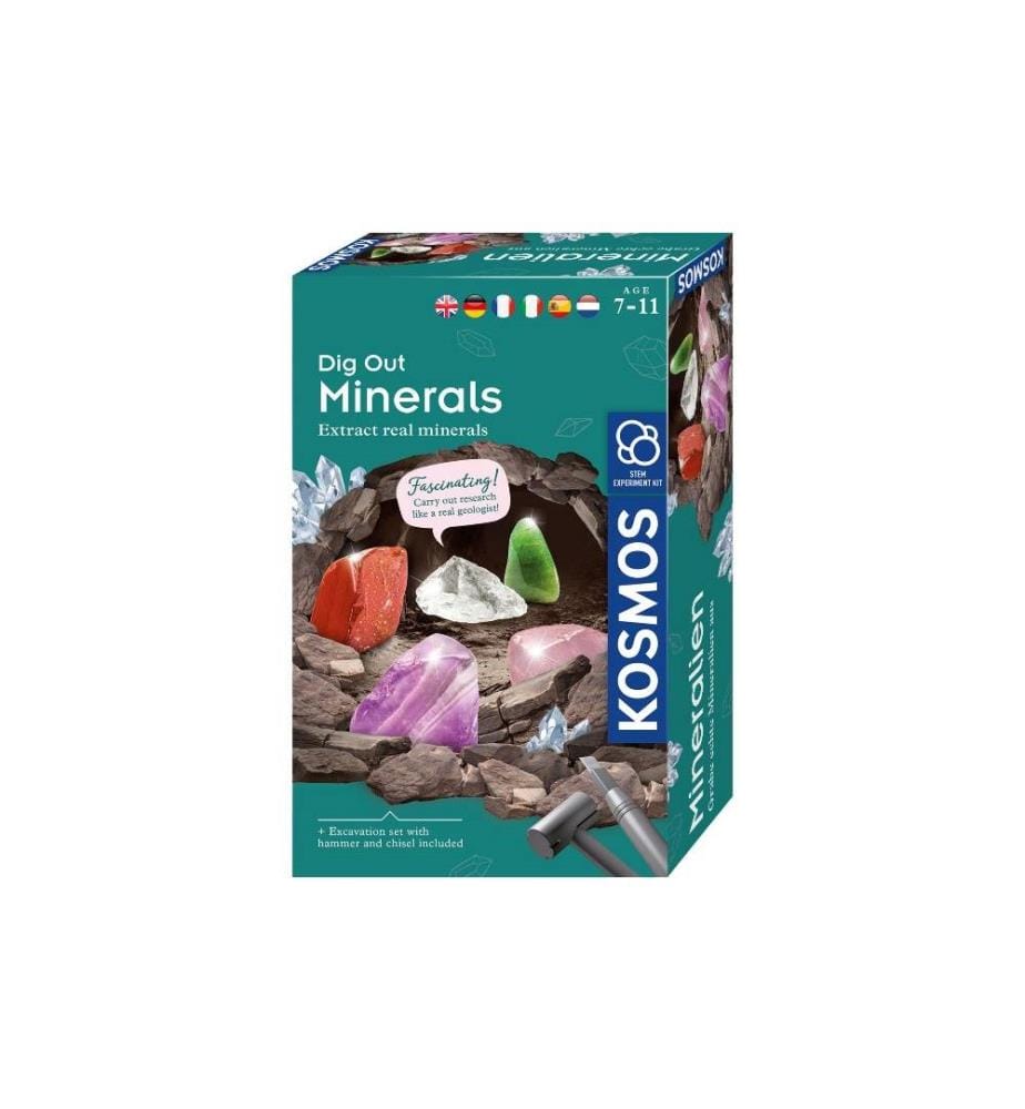 KOSMOS - Boîtes d'expérimentation Dig Out Minerals