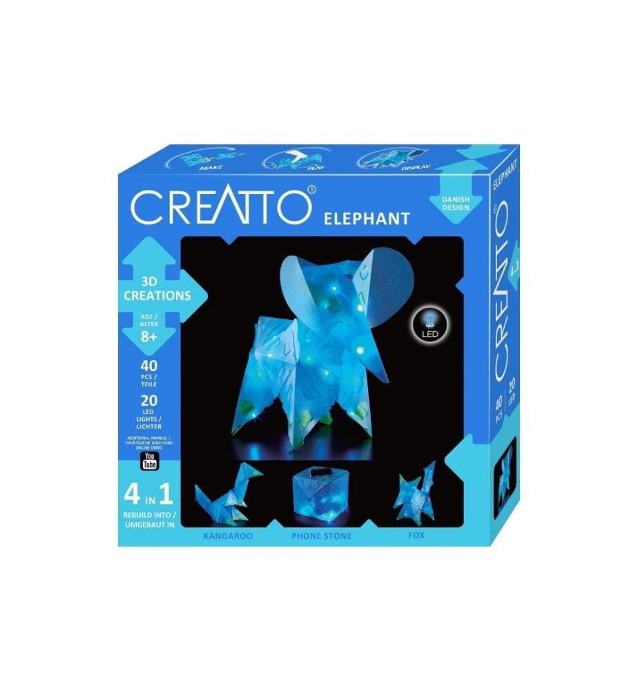 KOSMOS - Bastelset CREATTO Elephant 4 in 1
