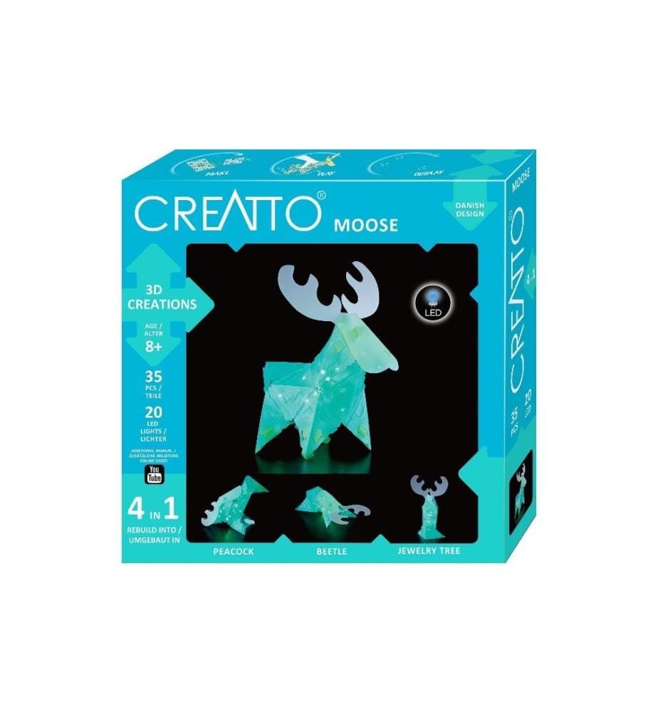 KOSMOS - Bastelset CREATTO Moose 4 in 1