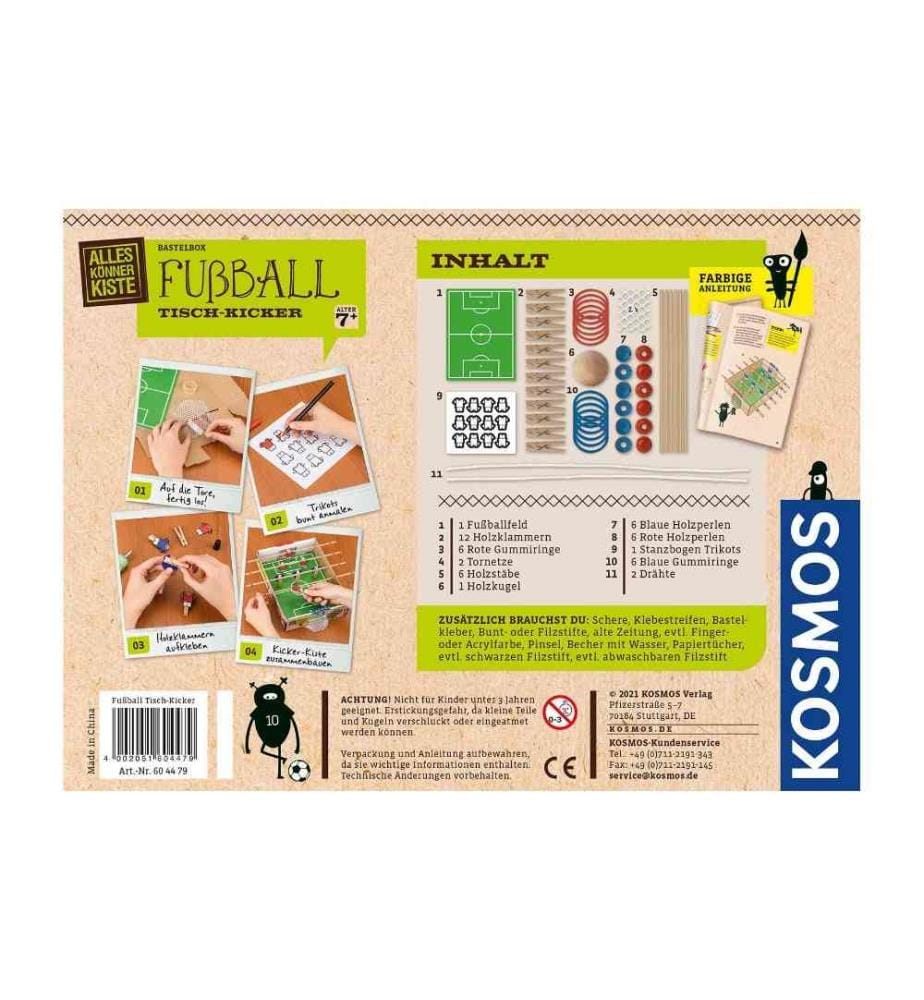 KOSMOS - Bastelbox Fussball Tisch-Kicker