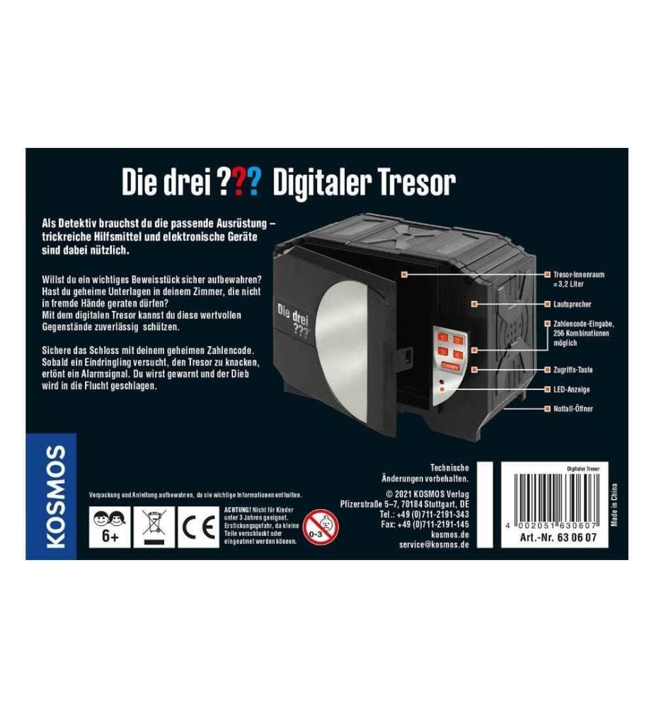 KOSMOS - Detektivausrüstung Die drei??? Digitaler Tresor
