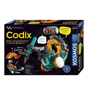KOSMOS - Boîtes d'expérimentation Codix – Dein mechanischer Coding-Roboter