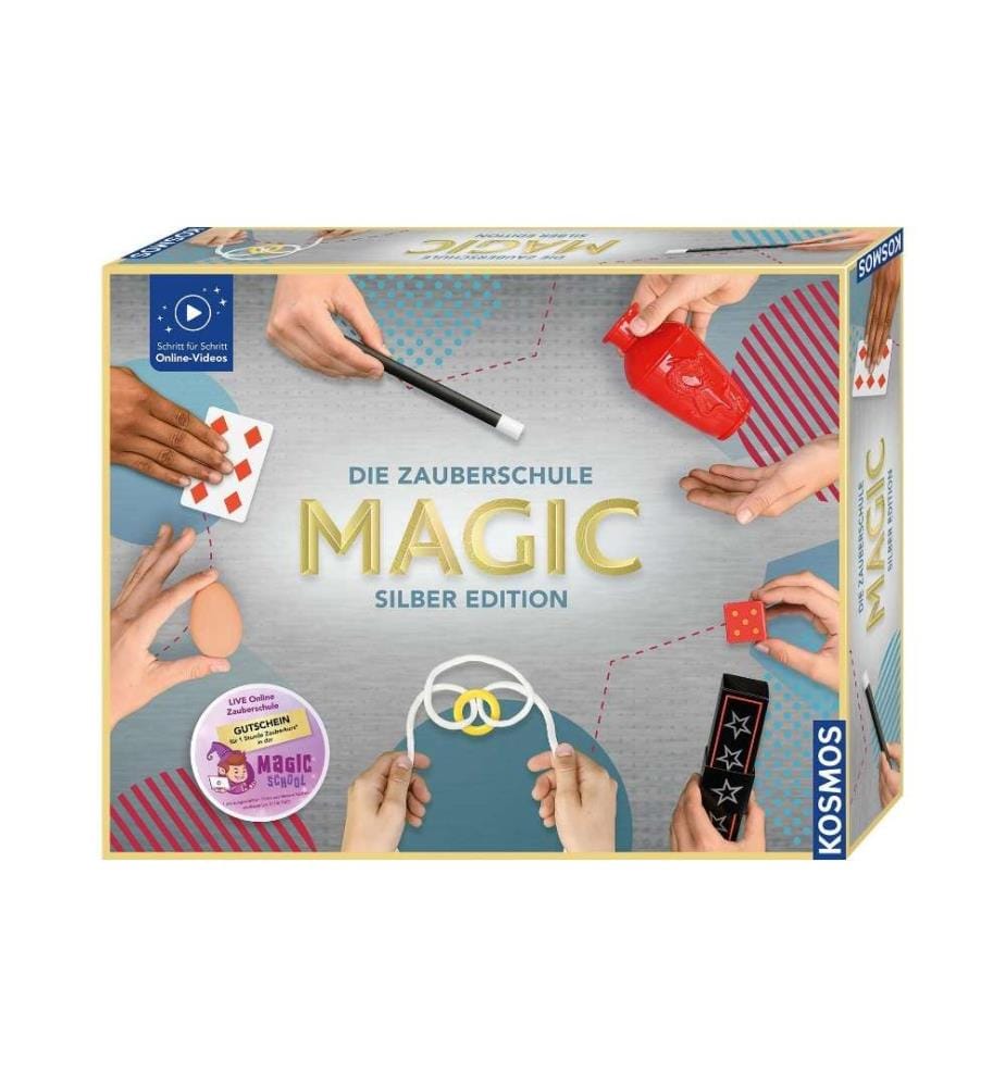 KOSMOS - Boîte magique Die Zauberschule Magic – Silber Edition
