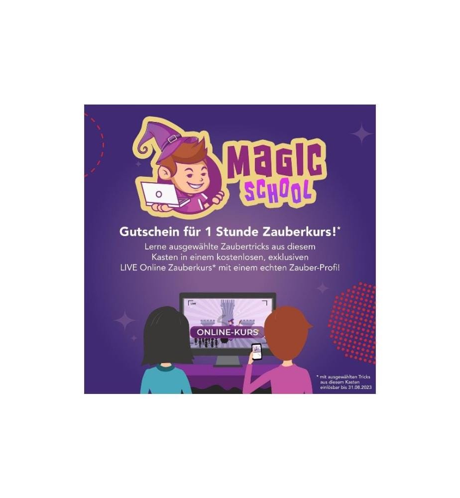 KOSMOS - Boîte magique Die Zauberschule Magic – Silber Edition