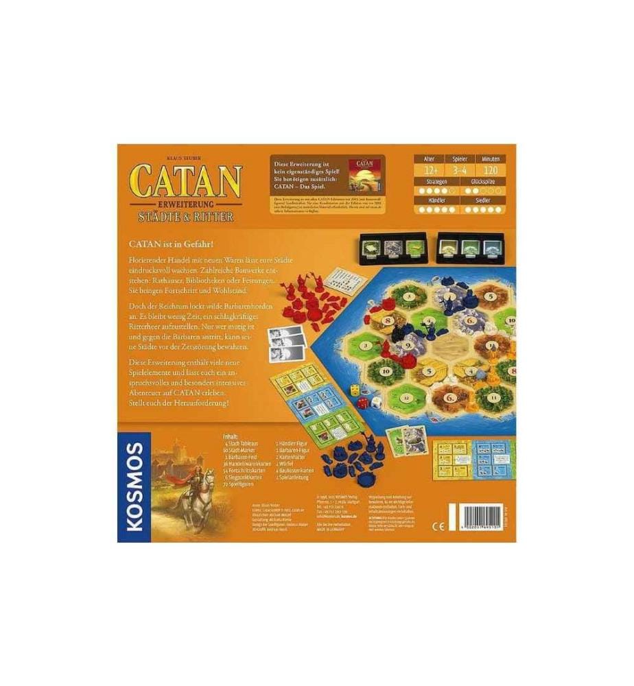 KOSMOS - Jeux pour la famille Catan: Städte & Ritter