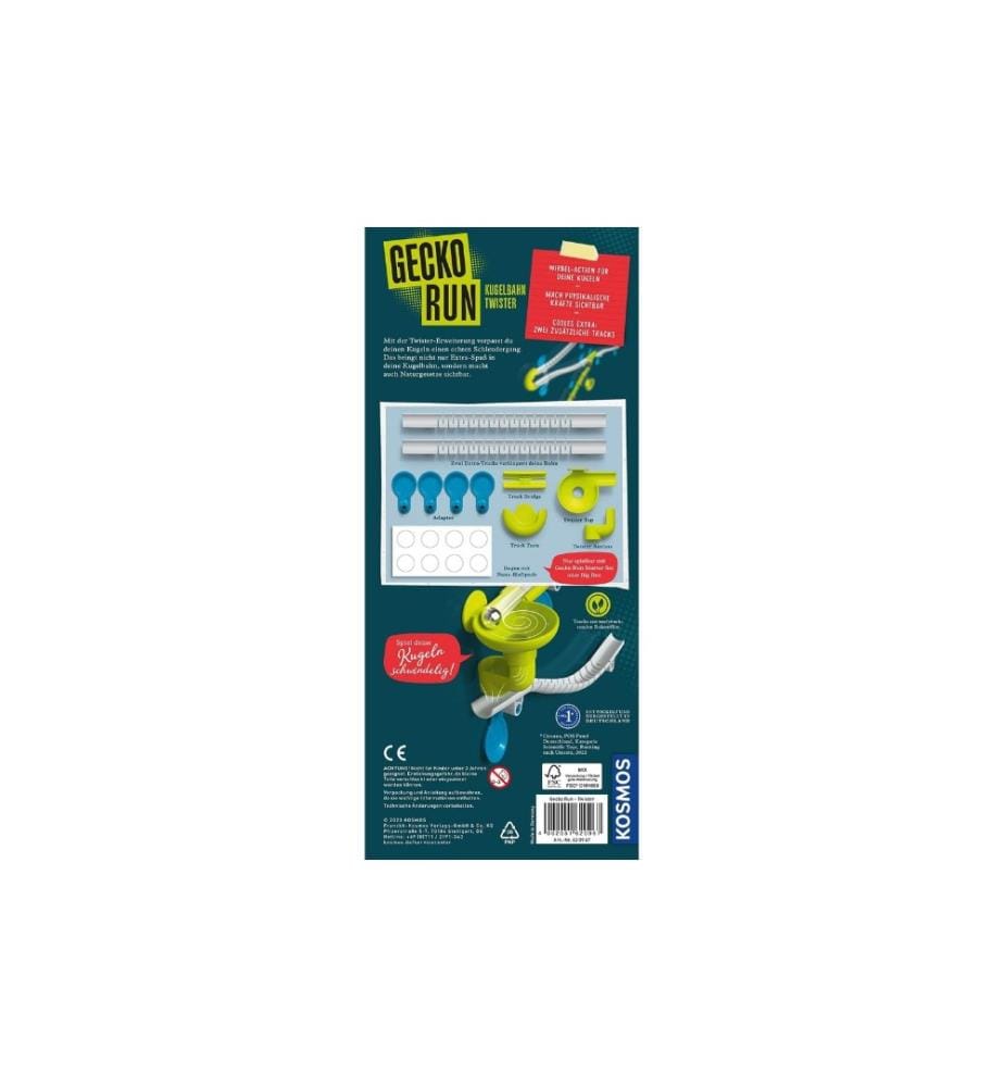KOSMOS - Accessoires pour circuits de billes Gecko Run – Twister-Expansion