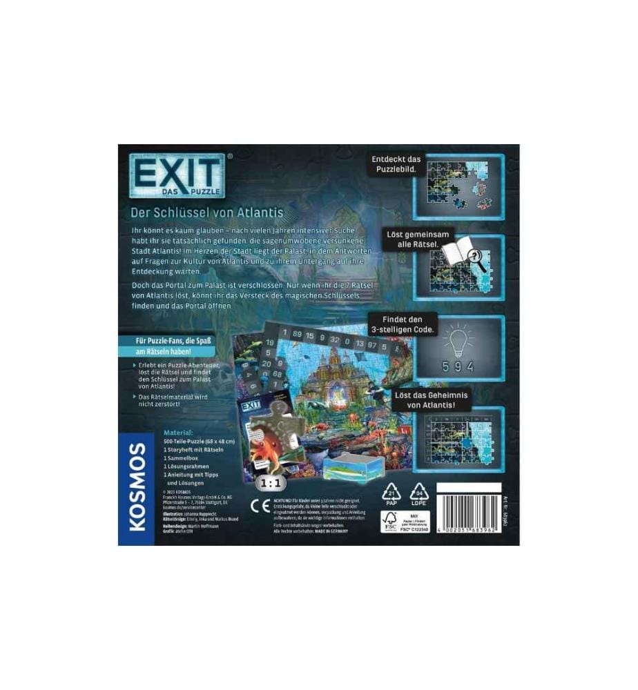 KOSMOS - EXIT – Das Puzzle: Der Schlüssel von Atlantis -DE-