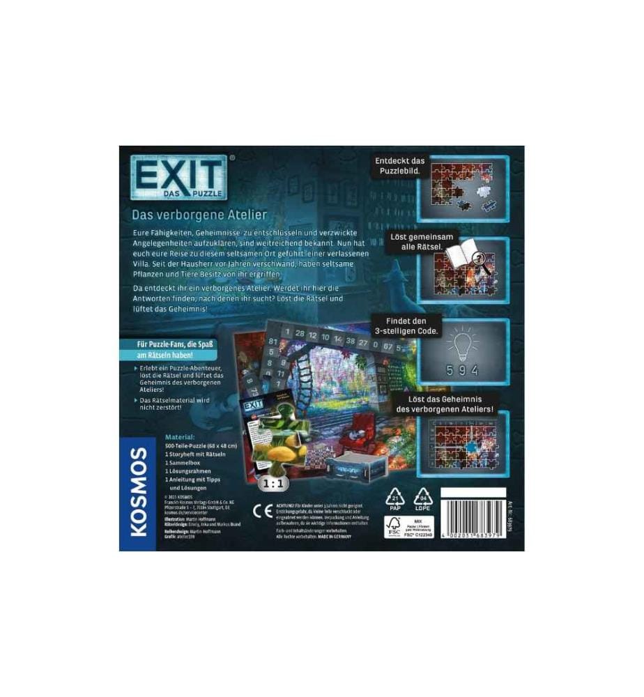 KOSMOS - EXIT – Das Puzzle: Das verborgene Atelier -DE-