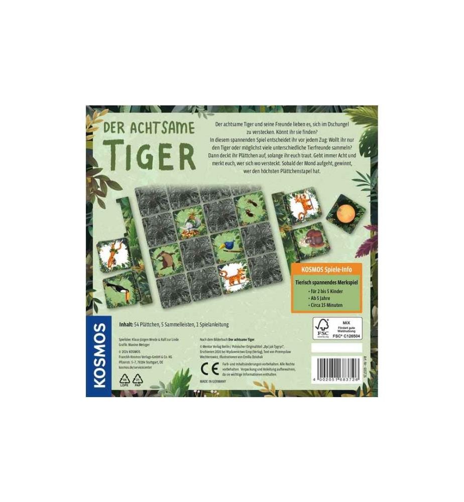 KOSMOS - Kinderspiel Der achtsame Tiger -DE-