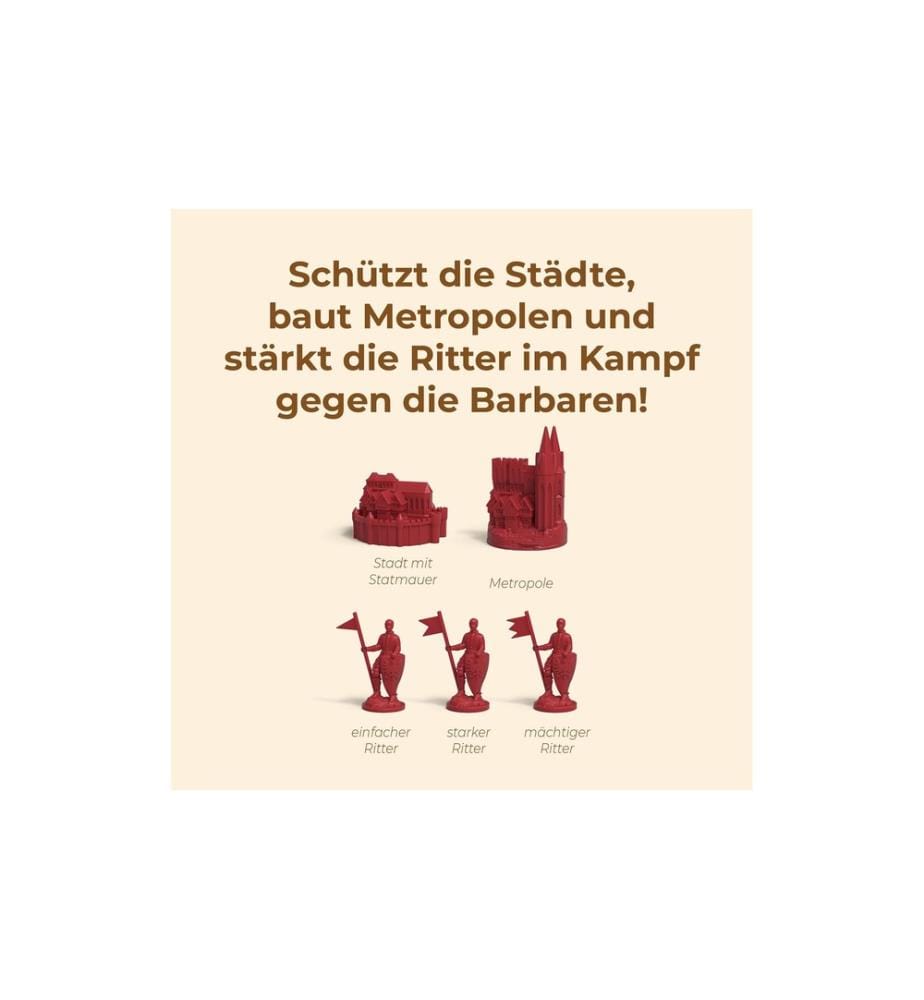 KOSMOS - Jeux pour la famille CATAN Villes et chevaliers