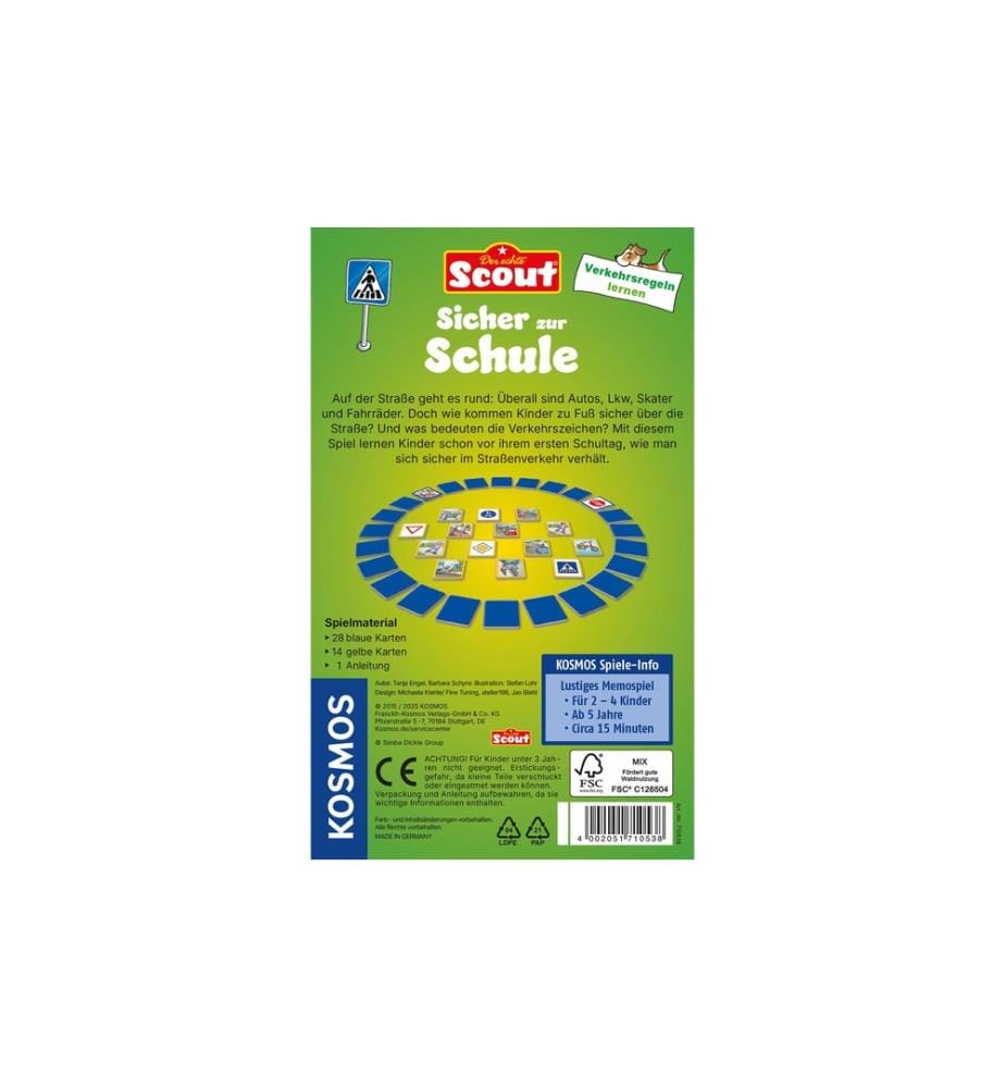 KOSMOS - Kinderspiel Scout Sicher zur Schule