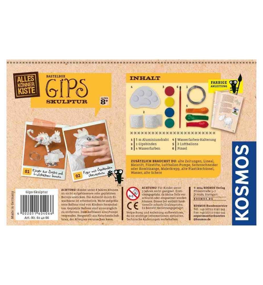 KOSMOS - Bastelbox Gips Skulpturen