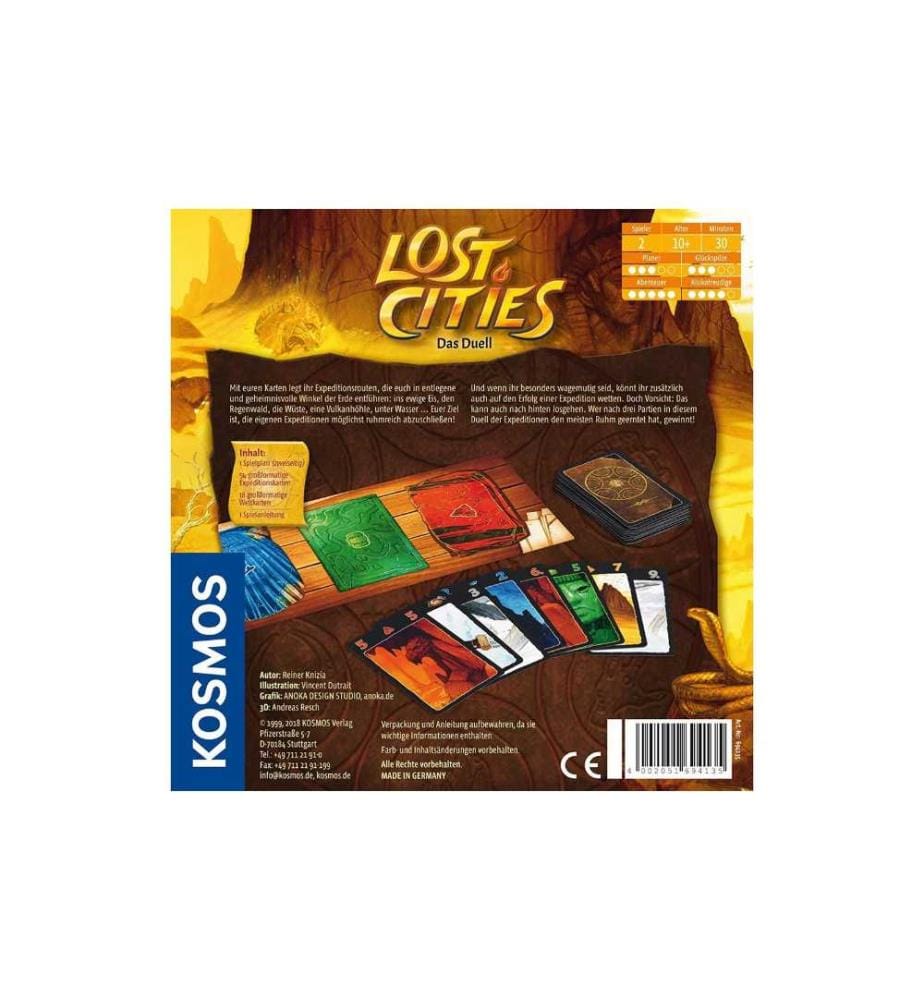 KOSMOS - Familienspiel Lost Cities Das Duell
