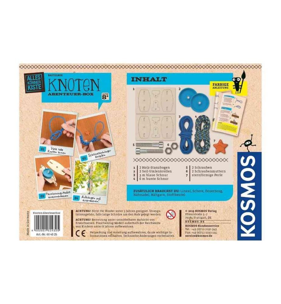 KOSMOS - Bastelbox Knoten Abenteuer-Box