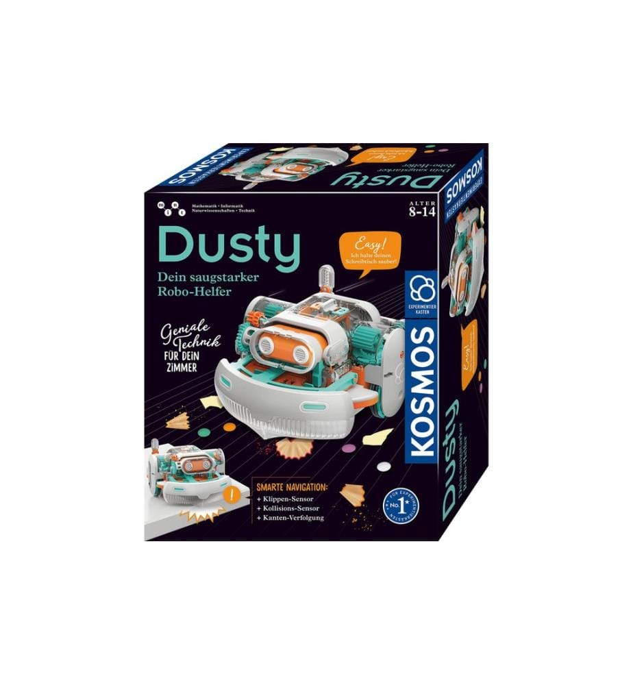 KOSMOS - Experimentierkasten Dusty – Dein saugstarker Robo-Helfer