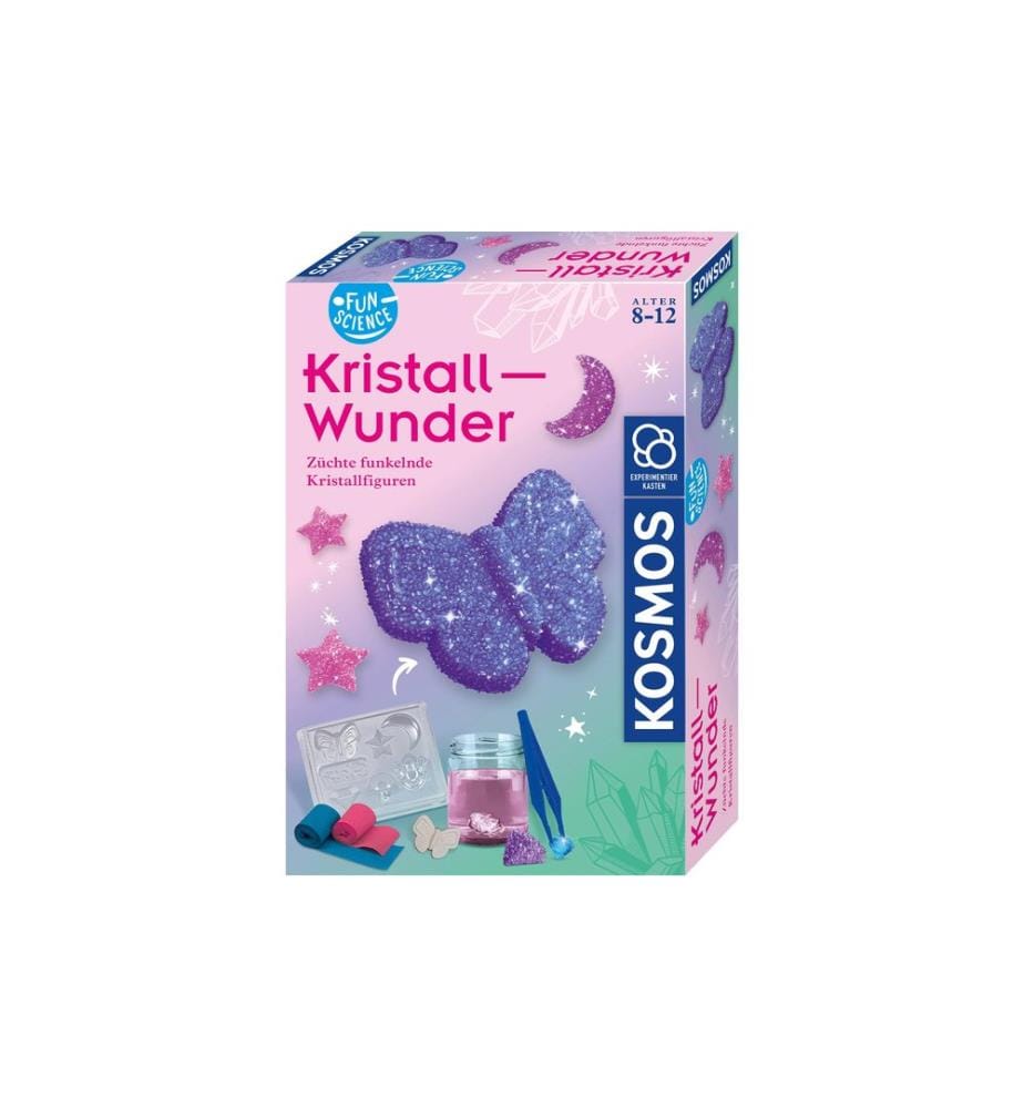 KOSMOS - Experimentierkasten Fun Science Kristall-Wunder Mehrfarbig