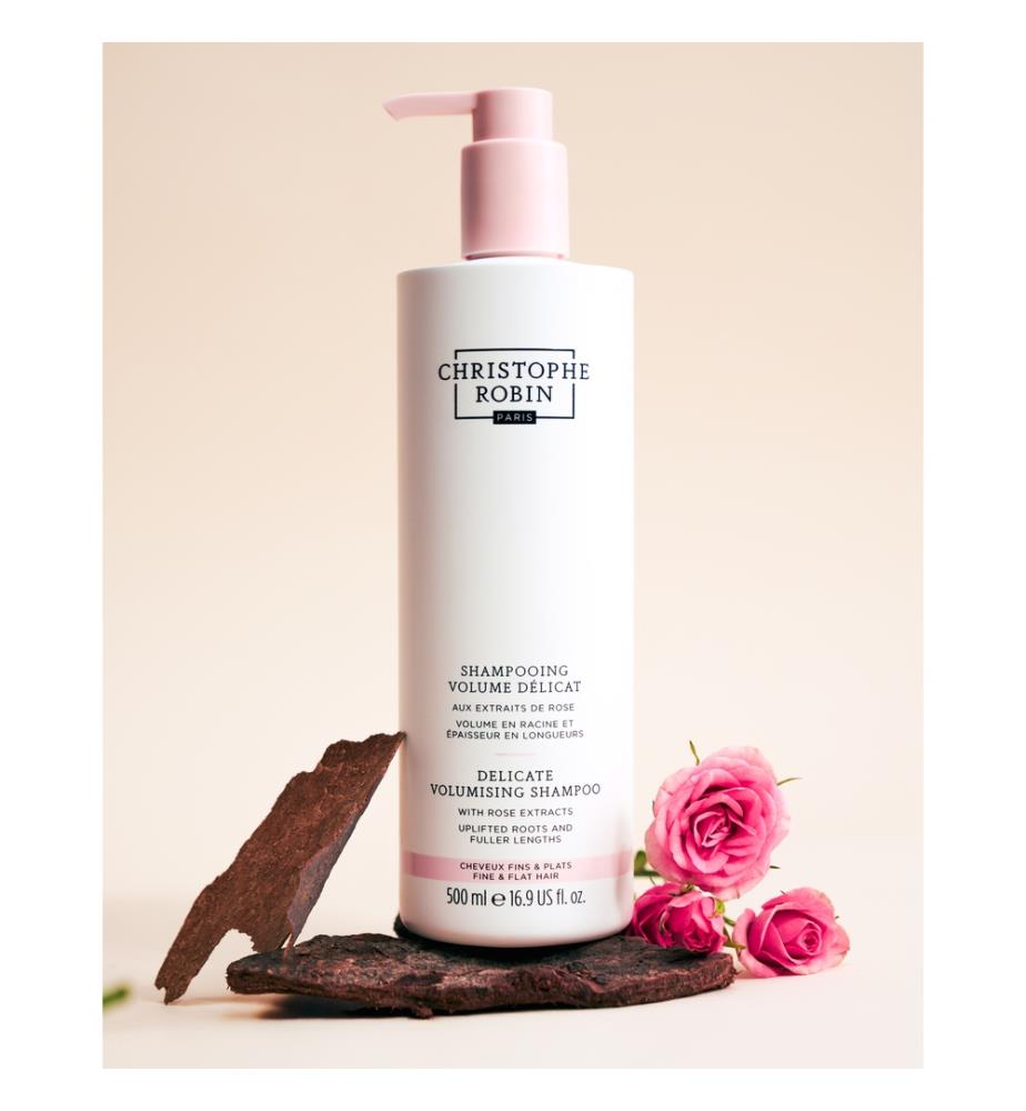 Shampooing Volumateur Délicat aux Extraits de Rose - 500 ml