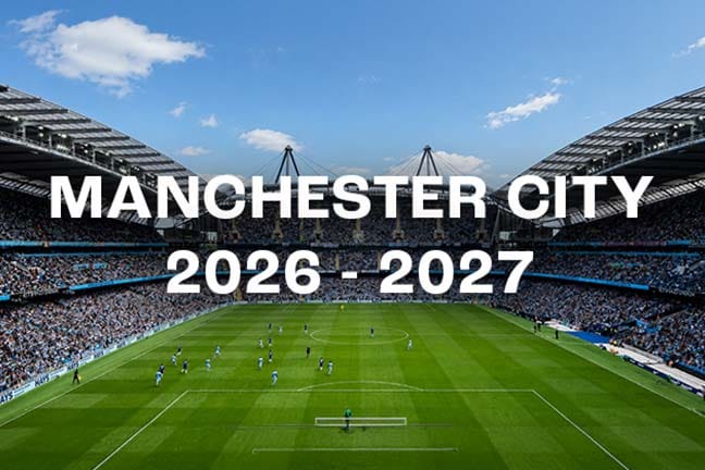 Manchester City home game August 2026-February 2027