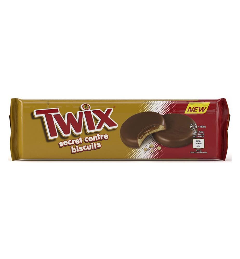 12 x Biscuits Fourrés Secret Centre Twix - 132g