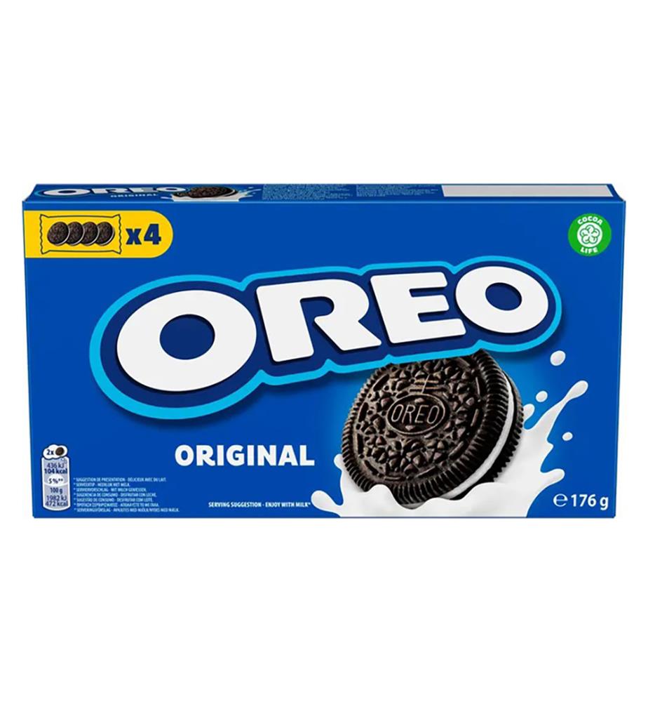 12 x Biscuits Fourrés Vanille Oreo - 176g
