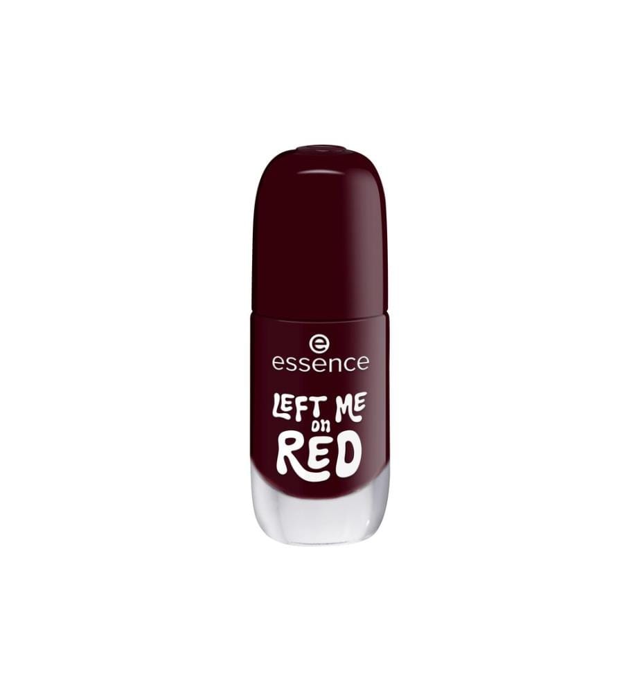 essence - Gel Nail Polish 12 LEFT ME on RED