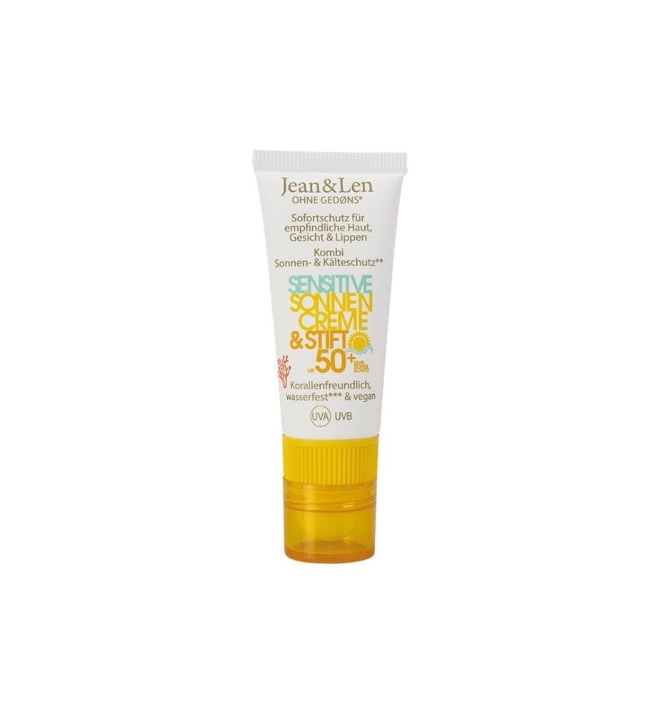 Jean & Len - Sonnencreme Sonnencreme und Stift LSF50+ 20 ml + 3 g