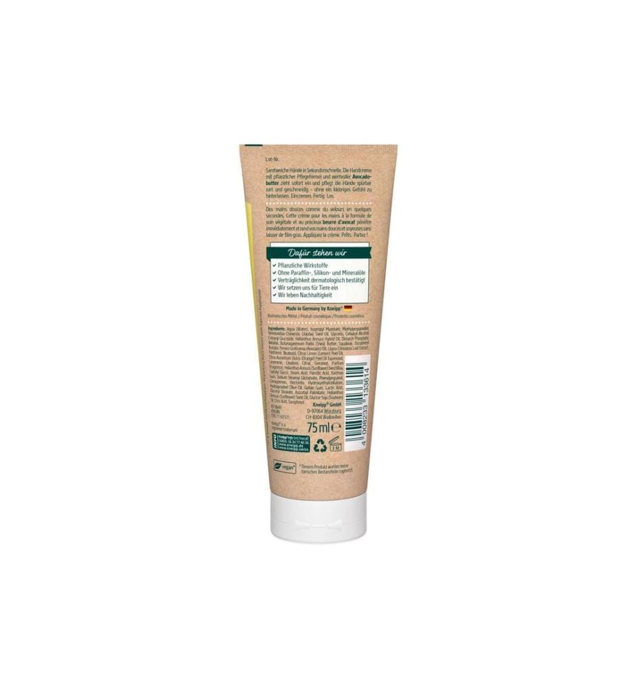 Kneipp - Crème pour les mains secondes 75 ml