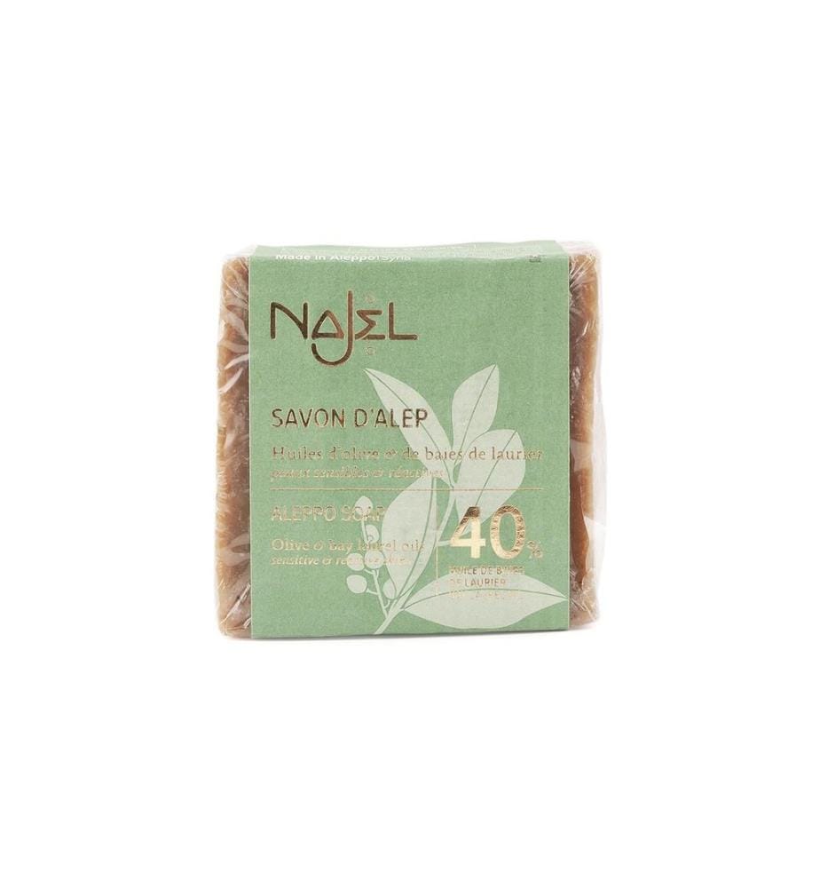 NAJEL - Aleppo Seife 40% Lorbeeröl 185 g