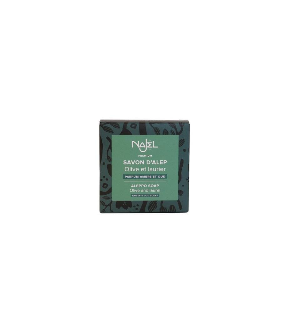 NAJEL - Savon d'Alep Ambre et Oud 150 g