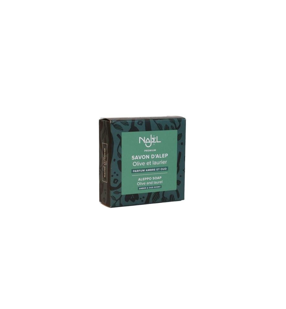 NAJEL - Savon d'Alep Ambre et Oud 150 g