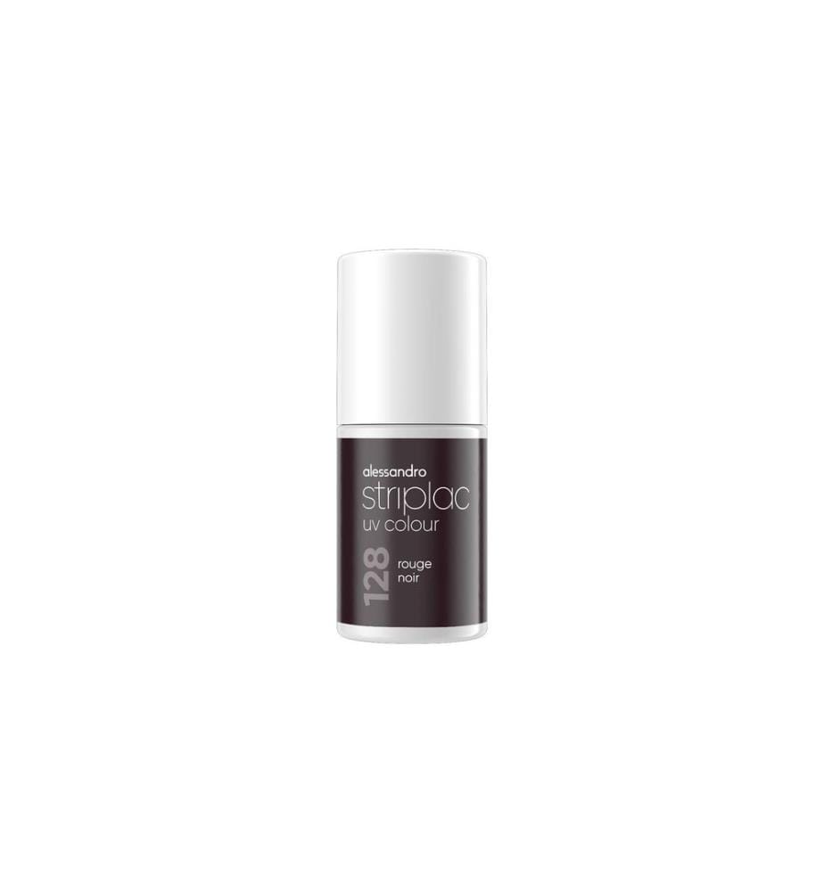 alessandro - Vernis à ongles Striplac UV Colour 128 Rouge Noir