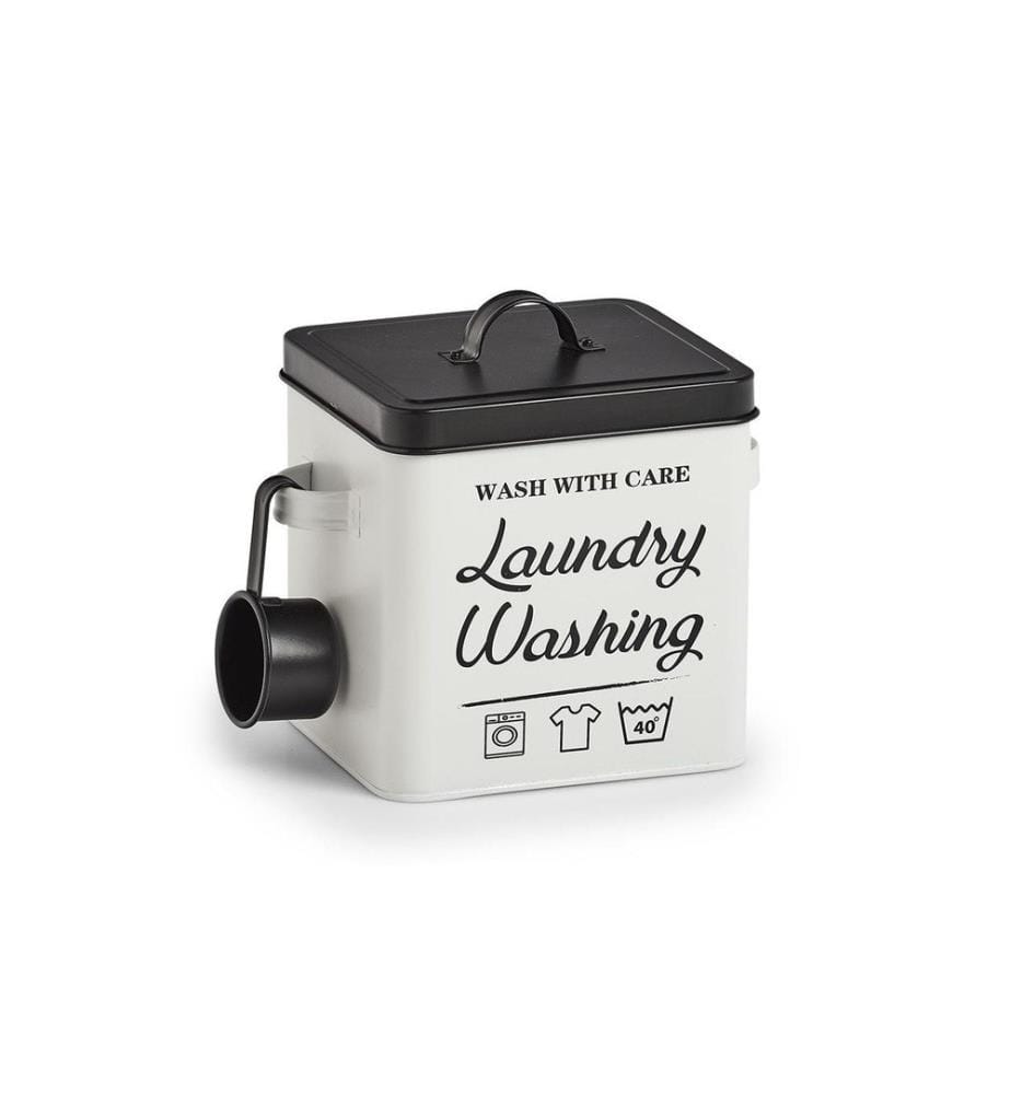 ZELLER - Present Boîte à lessive Laundry 7 l, Blanc