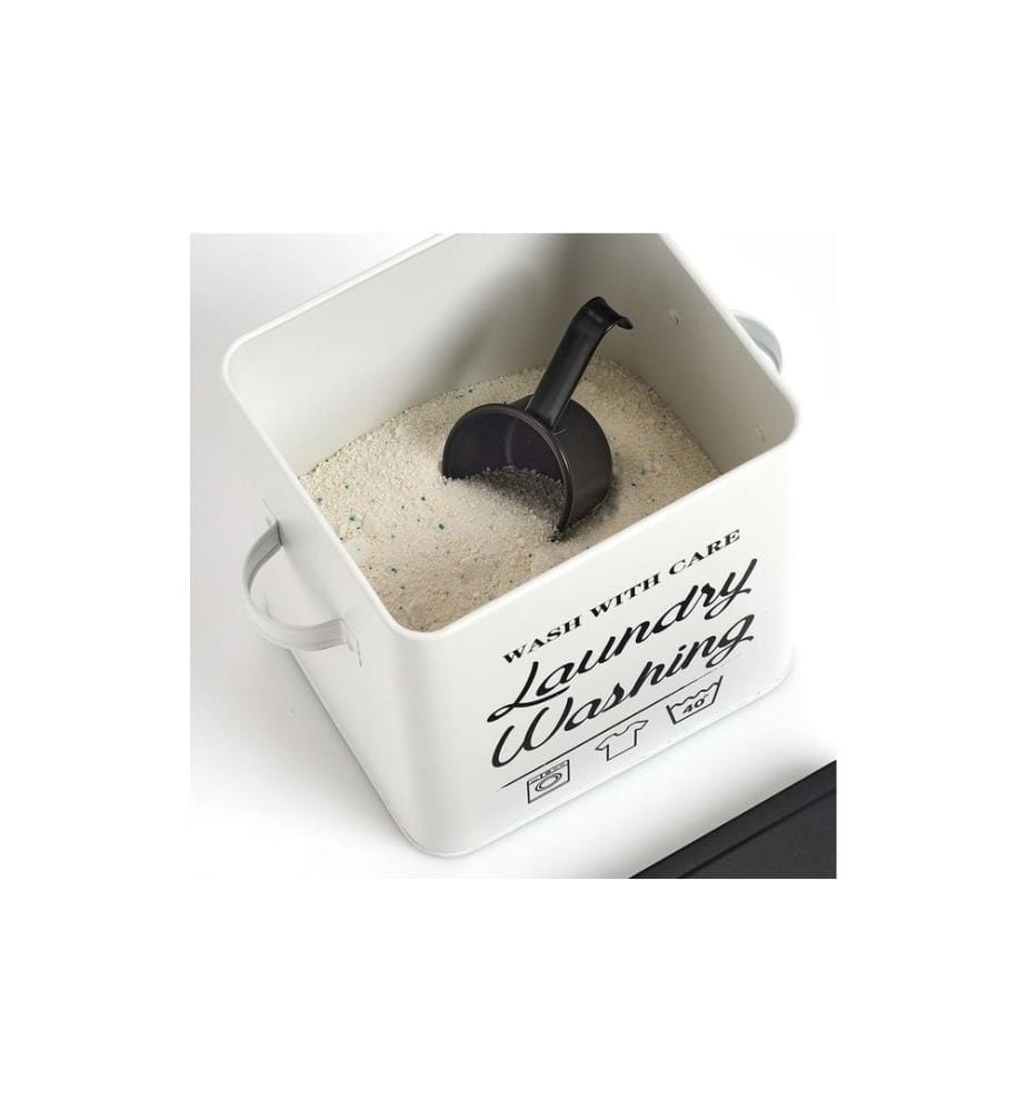 ZELLER - Present Boîte à lessive Laundry 7 l, Blanc