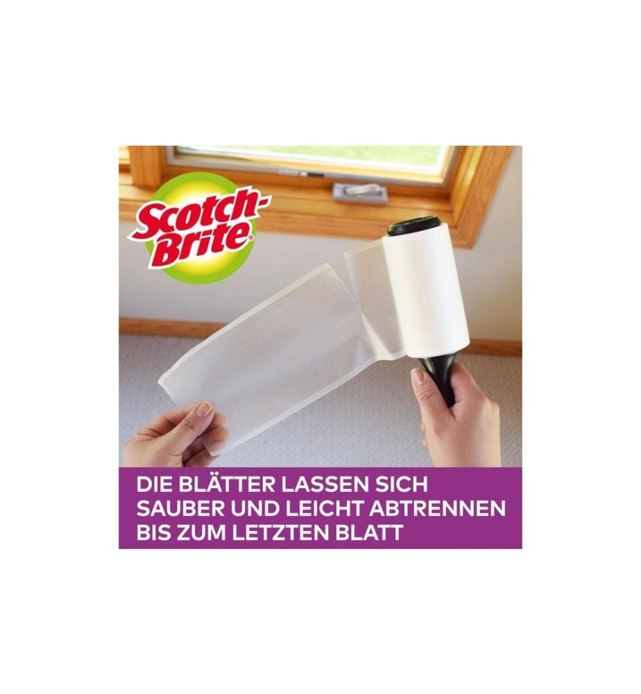 SCOTCH-BRITE - Kleiderroller Pet Extra, 1 Roller mit 2 Ersatzrollen