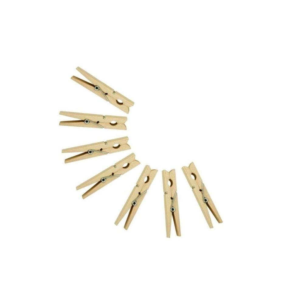 MSV - Pinces à linge 10 cm, 24 Pièce/s