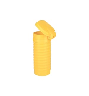 Stewi - Insert pour douille de sol Jaune, Ø 55 mm