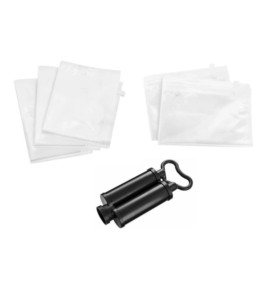 WENKO - Vakuumbeutel Reise-Set 40 cm/50 cm x 60 cm/70 cm, 6 Stück