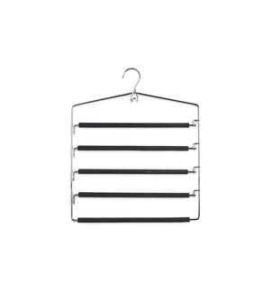 ZELLER - Present Cintre pour pantalons 1 Pièce/s, Noir/Argenté