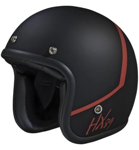 Jet helmet Ixs89 2.0 Matt - Black and red