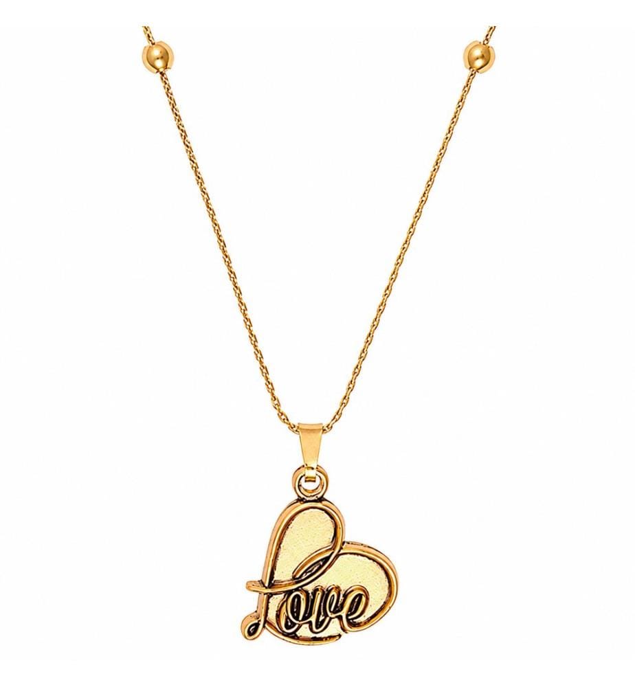 Collier Amour Évolutif - Doré