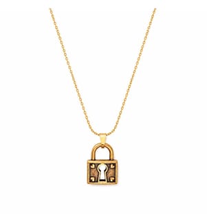 Collier Amour Inébranlable - 28 pouces - Doré Rafaelian
