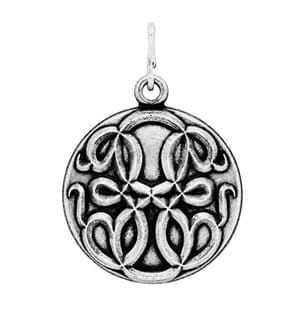 Charm Symbole du Chemin de Vie - Argenté